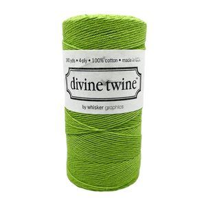 Whisker Graphics Divine Twine - Light Green - 240 Yards